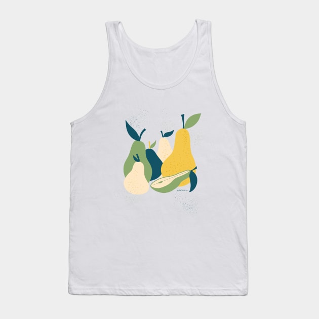 Pears, still-life Tank Top by Valeria Frustaci 